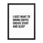 COFFEE CREATE POSTER