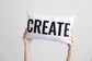 CREATE & SLEEP THROW PILLOW